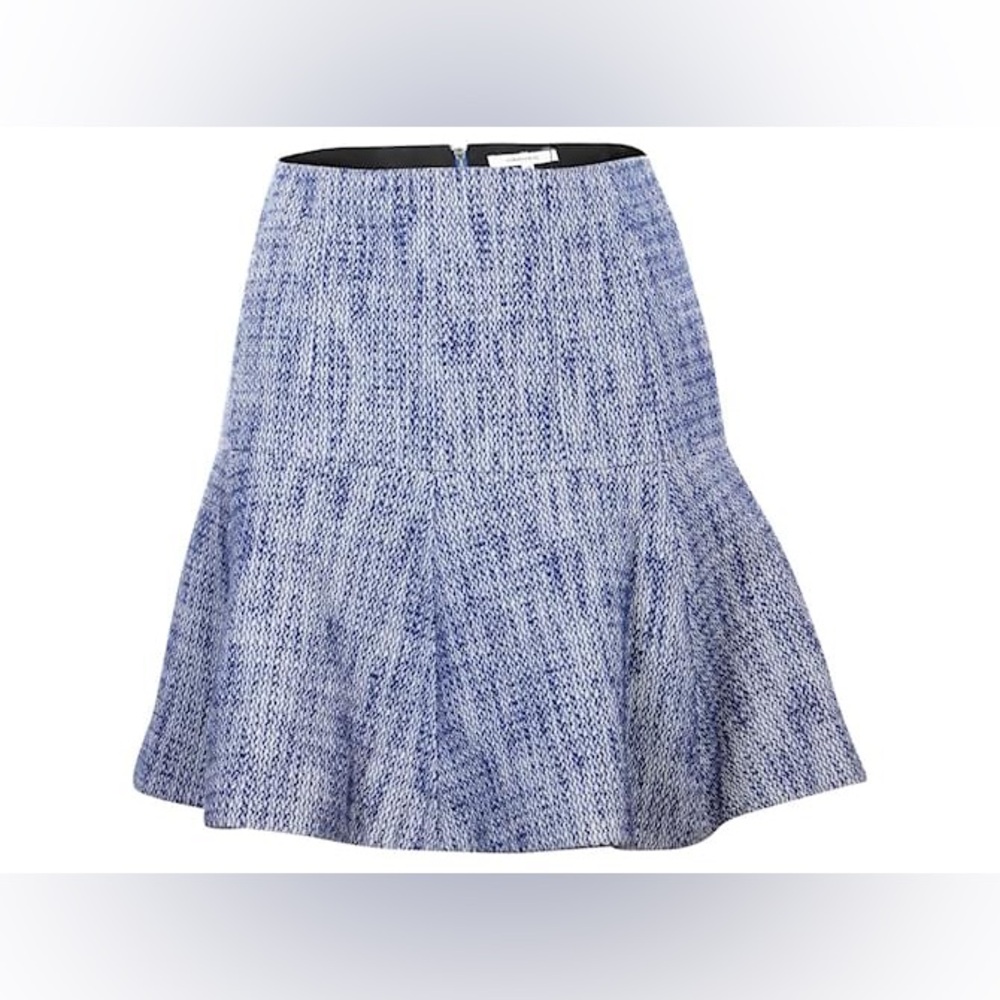 Carven Tweed Flare Skirt